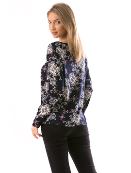 Bluza Dama CollarV10 Negru