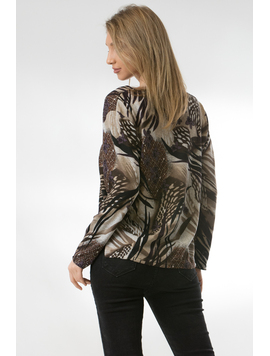 Bluza Dama CollarSimple40 Maro
