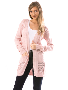 Cardigan Dama Tinnsy16 Roz