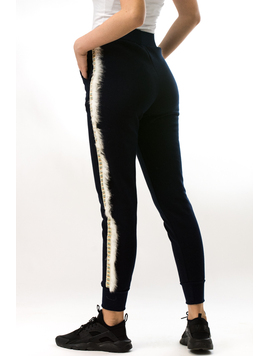 Pantaloni Dama PuffyThread Bleumarin