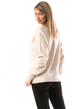 Pulover Dama Trissys77 Bej