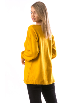 Pulover Dama Trissys77 Mustar