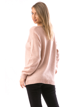 Pulover Dama Trissys77 Roz