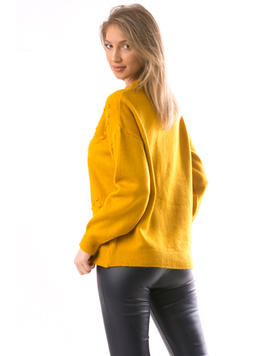 Pulover Dama Astys33 Mustar