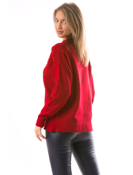 Pulover Dama Astys33 Rosu