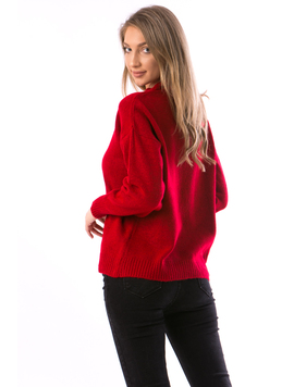 Pulover Dama Nettys10 Rosu