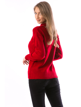 Pulover Dama Nettys15 Rosu