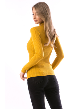 Pulover Dama BusyBe14 Mustar
