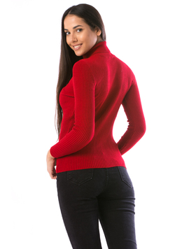 Pulover Dama Asty10 Rosu