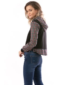 Hanorac Dama ShortSkirt Negru