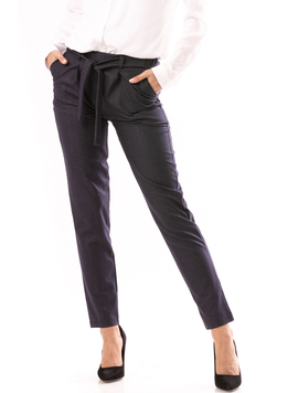 Pantalon Dama OfficeYoji Gri Inchis