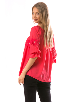 Bluza Dama MiddleMiddle77 Fucsia
