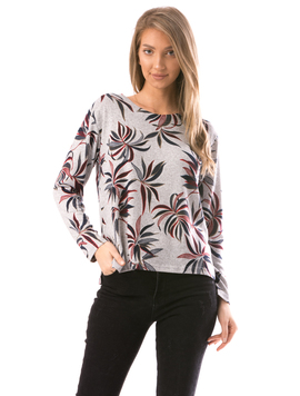 Bluza Dama ShortFlower Gri