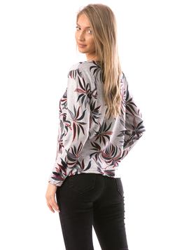 Bluza Dama ShortFlower Gri