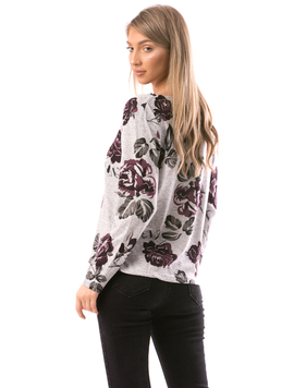 Bluza Dama ShortFlower Mov