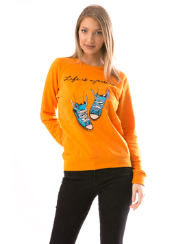 Bluza Dama ShoesYep10 Portocaliu