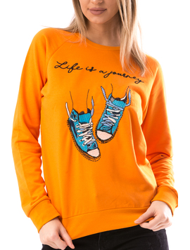 Bluza Dama ShoesYep10 Portocaliu