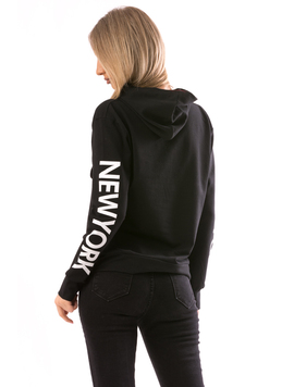 Hanorac Dama NewNy12 Negru