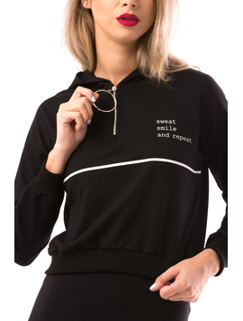 Hanorac Dama SsaJust78 Negru