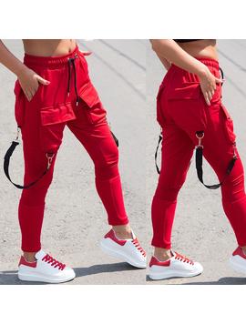 Pantaloni Dama FeetThing19 Rosu