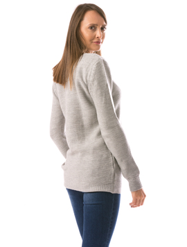 Pulover Dama Myrys10 Gri