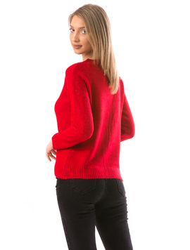 Pulover Dama XsimpleTouch10 Rosu