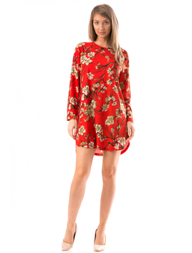 Rochie Dama ShortTail Rosu