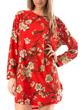 Rochie Dama ShortTail Rosu