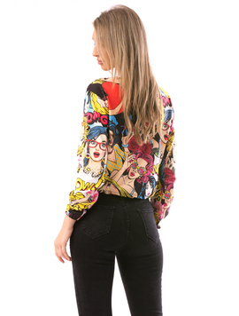 Bluza Dama OMG Rosu