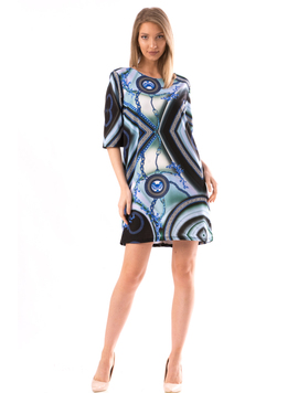Rochie Dama Exventy20 Albastru