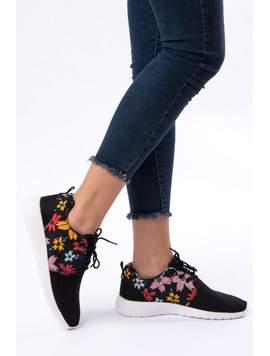 Adidasi Dama Din Material Textil Favourite Negri