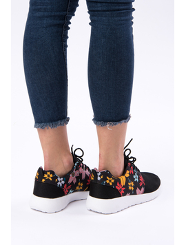 Adidasi Dama Din Material Textil Favourite Negri