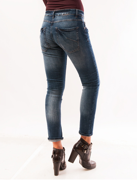 Jeans Dama Boyfriend Wrap It Up Albastru