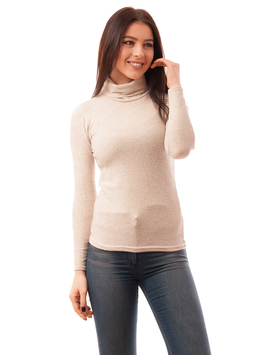 Bluza Dama Uni Cu Guler Silhouette Crem