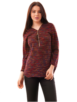 Bluza Dama Cu Fermoar Elizabeth Grena
