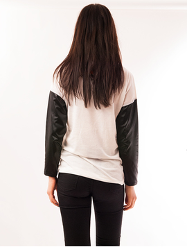 Bluza Dama Cu Imprimeu Rebel 88 Alba