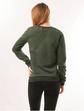 Bluza Dama Cu Imprimeu Grafic Adventure Verde