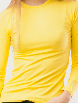 Bluza Dama Uni Forgiveness Galben Lamaie