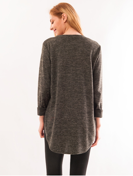 Bluza Dama Cu Model Cu Paiete Hand Verde