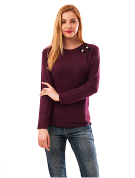 Bluza Dama Cu Fundite Bow Bow Grena