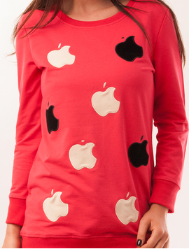 Bluza Dama Lunga Apple Roz