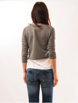 Bluza Dama Stil Camasa Turtle Kaki