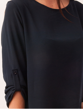 Bluza Dama Cu Model La Spate Dancer Bleumarin
