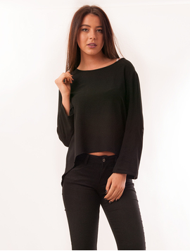 Bluza Dama Cu Model La Spate Dancer Neagra