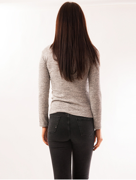Bluza Dama Cu Model Bufnite Forest Gri Inspicat
