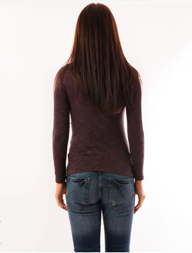 Bluza Dama Cu Imprimeu Cool Girl Mov