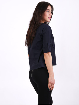 Bluza Dama Cu Insigna Award Bleumarin