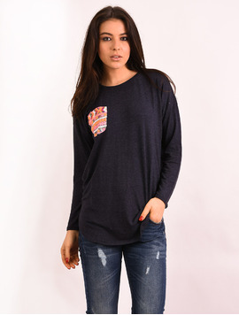 Bluza Dama Cu Paiete Research Bleumarin