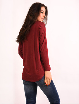Bluza Dama Cu Paiete Research Grena