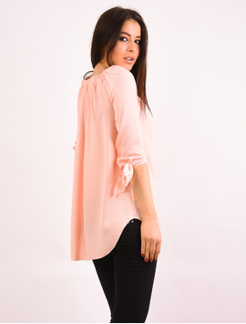 Bluza Dama Cu Nasturi Smile Roz